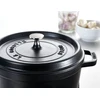STAUB kepimo indas Round Cocotte, 28 cm, Juodas