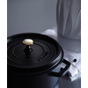 Apvalus ketus puodas Zwilling STAUB 8,35 l, 30 cm, juodos spalvos