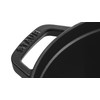 Apvalus ketus puodas Zwilling STAUB 8,35 l, 30 cm, juodos spalvos