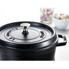 Apvalus ketus puodas Zwilling STAUB 8,35 l, 30 cm, juodos spalvos