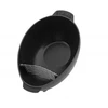 Staub kriauklinis vazonas 25 cm juodas