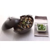 Staub kriauklinis vazonas 25 cm juodas
