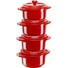 Rinkinys STAUB MINI COCOTTE 40508-158-0, 4 vnt.