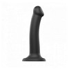 Strap On Me Silicone Bendable Dildo Double Density Juodas M