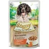 Agras Pet Foods Drėgnas Šunų Maistas - STUZZY Gabaliukai Su Kalakutiena Ir Morkomis 100g Be Gluteno