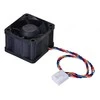 Super Micro Computer Supermicro PWM Fan Kompiuterio korpusui Ventiliatorius 4 cm Juoda