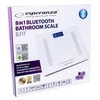 Svarstyklės su „Bluetooth“ funkcija Esperanza B.FIT EBS016W (baltos spalvos)