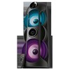 Garsiakalbis SVEN PS-720, juodas (80W, TWS, Bluetooth, FM, USB, Micro SD, LED ekranas, 4400mA*h)