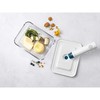 Zwilling stiklinis indas prostokątny 1.5 ltr jūros spalvos