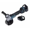MAKITA KAMPACINIS ŠLIMUOTUVAS 18V‐125mm 2 x 5,0Ah LI-ION BEŠEPEČIŲ DĖKLAS MAKPAC DGA518RTJU