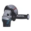 MAKITA KAMPACINIS ŠLIMUOTUVAS 18V‐125mm 2 x 5,0Ah LI-ION BEŠEPEČIŲ DĖKLAS MAKPAC DGA518RTJU