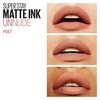 Maybelline New York Superstay Matte Ink Skysti matiniai lūpų dažai, 5 ml, spalva - 60 Poet