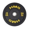 HTBR15 OLYMPIC PLATE - BUMPER 15 KG HMS (yellow)