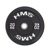 Olimpinis guminis svoris HMS BBR juodas - 20 kg