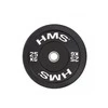 Olimpinis guminis svoris HMS BBR juodas - 25 kg