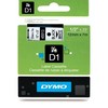 Juostelė DYMO D1 12mm x 7m, vinilinė, juoda ant balto / S0720530 45013
