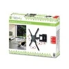 TECHLY 308893 Techly Sieninis laikiklis televizoriui LCD/LED/PDP dviguba rankena 23-55 45 kg VESA juodas