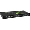 Techly 4x1 USB HDMI KVM Switch 4Kx2K IDATA KVM-HDMI4U KVM jungiklis Juoda