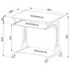 Techly ICA-TB 3791A kompiuterio stalas