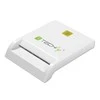TECHLY 029150 Techly Compact USB 2.0 Smart kortelių skaitytuvas, rašiklis baltas