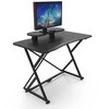 Žaidimų stalas Techly Gaming Desk for PC with Angular Ergonomic Edge, Juodas