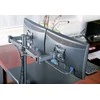 Laikiklis TECHLY 027514 Techly Dvigubas stalas LED/LCD monitoriaus rankena 13-27 2x10kg reguliuojama