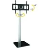 Laikiklis TECHLY 028863 Techly Floor stovas televizoriui LCD/LED/Plasma 32-70 50kg VESA reguliuojamas