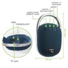 Nešiojamasis Garsiakalbis - Techly ICASBL321BL 5W Mėlynas