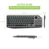 Belaidė Klaviatūra - Techly ICTB9801TB QWERTY Juoda
