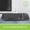 Belaidė Klaviatūra - Techly ICTB9801TB QWERTY Juoda