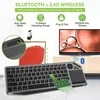 Belaidė Klaviatūra - Techly ICTB9801TB QWERTY Juoda