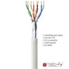 Techly Techniškai vytos poros kabelis cat5e f/utp laidas varinis lszh 3