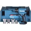 Makita techninis fenas DHG180ZJ 18V, lagaminas, be akumuliatoriaus ir kroviklio
