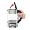 TEFAL | Virdulys | KI772D | Electric | 2400 W | 1.7 L | Glass | 360° rotational base | Juodas/Stainless Steel