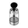 TEFAL | Virdulys | KI772D | Electric | 2400 W | 1.7 L | Glass | 360° rotational base | Juodas/Stainless Steel