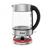 TEFAL | Virdulys | KI772D | Electric | 2400 W | 1.7 L | Glass | 360° rotational base | Juodas/Stainless Steel