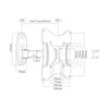 76-863# Blow HQ LCD televizoriaus laikiklis 13"-42" TYPE X
