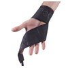 Riešo raištis Thorn + Fit Ripstop Cotton Wrist Wraps juodas