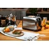 Skrudintuvas Adler Toaster AD 3222 Power 700 W Number of slots 2 Housing material Nerūdijantis plienas Sidabrinis