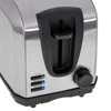 Skrudintuvas Adler Toaster AD 3222 Power 700 W Number of slots 2 Housing material Nerūdijantis plienas Sidabrinis