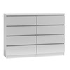 Top E Shop Baldų Komplektas - Topeshop M8 140 Biel, Balta