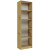 Top E Shop Knygų Lentyna - Topeshop R50 Artisan, Pilka
