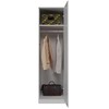 Top E Shop Miegamojo Spinta - Topeshop Sd-50 Biel Kpl, Balta