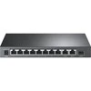 Šakotuvas TP-LINK | 8 prievadų 10/100 Mbps+3 prievadų Gigabit stalinio kompiuterio jungiklis su 8 prievadų PoE+ | TL-SL1311P | Nevaldomas | Darbalaukis | 60 mėn.