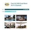 Tinklo Įranga - TP-Link EAP613 Prieigos Taškas 1.2-1.54 Gbps 240x230x65 mm