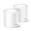 TP-LINK | Whole Home Mesh Wi-Fi 6 System | Deco X50 (2-pack) | 802.11ax | 574+2402 Mbit/s | Ethernet LAN (RJ-45) jungtys 3 | Mesh Support Yes | MU-MiMO Yes | No mobile broadband | Antenna type Internal