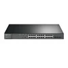 Šakotuvas TP-LINK | 24 prievadų gigabito ir 4 prievadų 10GE SFP+ L2+ valdomas komutatorius su 24 prievadų PoE+ | TL-SG3428XMP JetStream | Valdomas L2+ | Montuojamas į lentyną