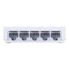 Šakotuvas TP-LINK LiteWave 5 prievadų 10/100M stalinio kompiuterio jungiklis 5 10/100M RJ45 prievadų darbalaukio plastikinis dėklas