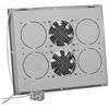 Vėdinimo skydo lentyna 19" TRITON stogo 2 ventiliatoriai RAC-CH-X03-X3