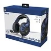 Žaidimų ausinės Trust GXT 488 Forze-B PS4 oficialus licencijuotas produktas, Mėlynos, 23532